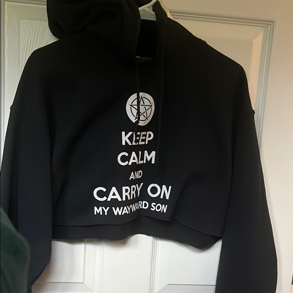 Supernatural Cropped Hoodie
